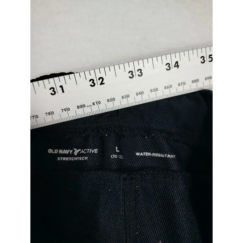 Old Navy Joggers Youth Boys. Large‎ 10-12 Black Active Stretch Wear Athletic